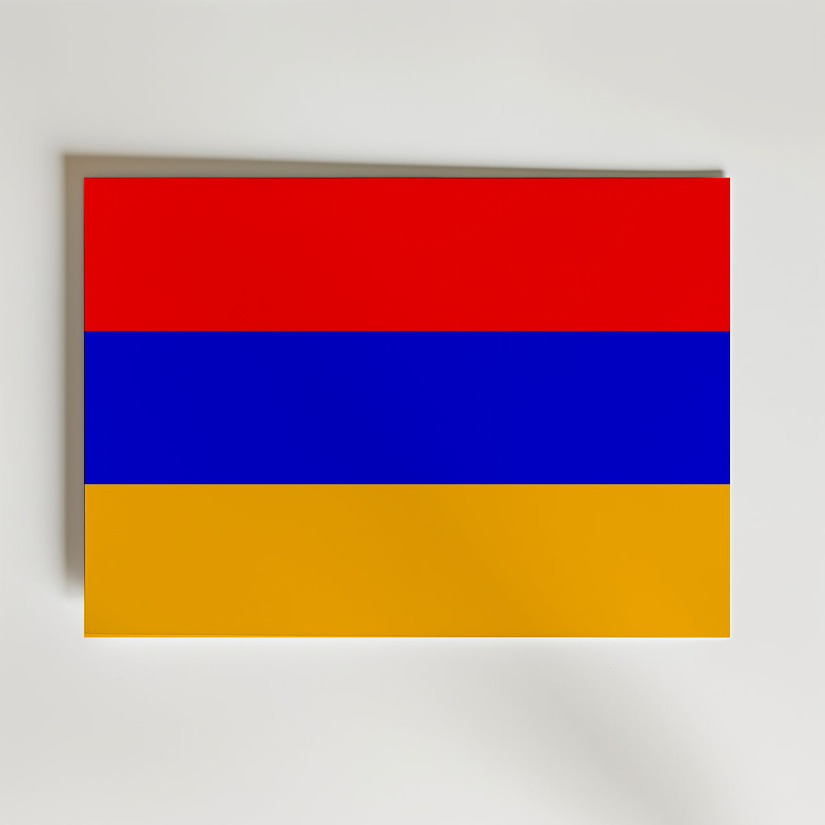 Armenia National Flag Poster – modern konst och stilren konsttryck för hemmet hos Bozetto