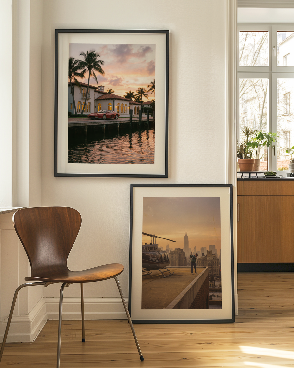 Bundle 2-pack Golden Hour Collection – kuraterad postercollection som lyfter hemmet hos Bozetto