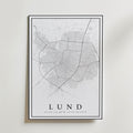 Storleksguide för Lund Karta – välj din favoritstorlek och beställ hos Bozetto i hög tryckkvalitet