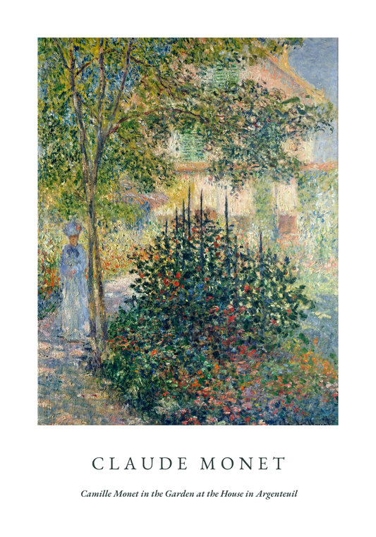 Monet in the garden