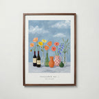 Bottled Garden Sky Poster – valnötsram