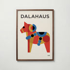 Dalahaus Poster – valnötsram