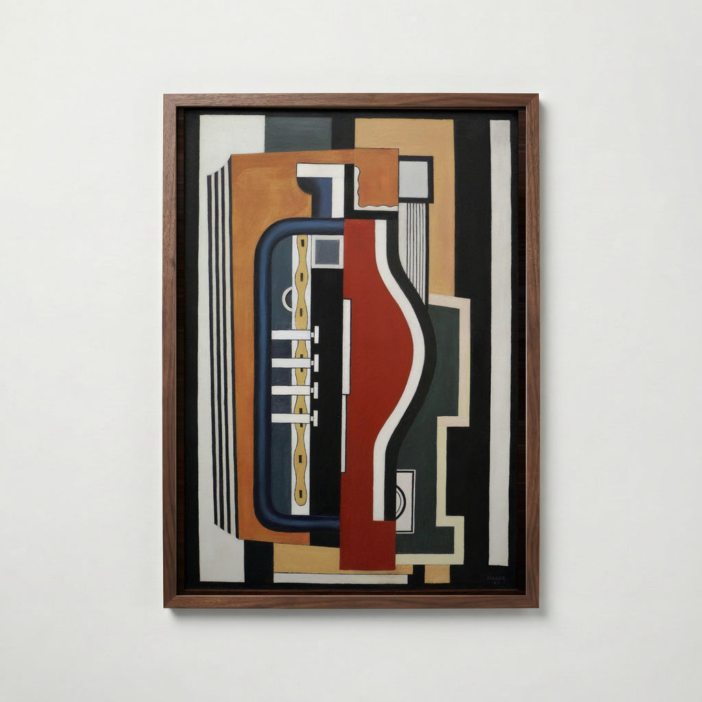Fernand Leger The Accordion 1926 Poster – valnötsram
