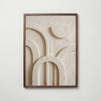 Plaster Arches Poster – valnötsram