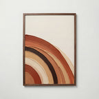 Terracotta Dune Poster – valnötsram