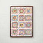 Wassily Kandinsky Concentric Circles in Pastel Poster – valnötsram