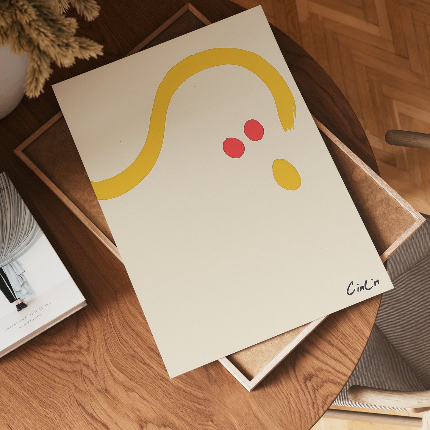 Cin Cin Minimalist Poster