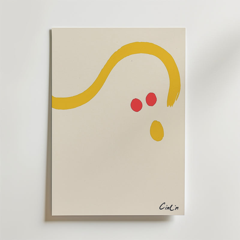 Cin Cin Minimalist Poster