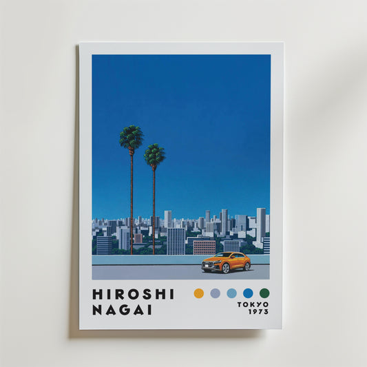 Hiroshi Nagai Urban Cruise Poster