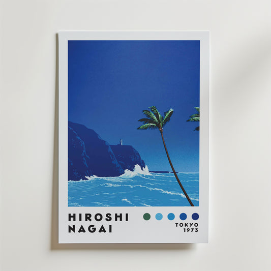 Hiroshi Nagai Coastal Breeze Poster