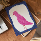 Pink Bird – affisch med snyggt motiv, köp enkelt hos Bozetto i flera storlekar i hög tryckkvalitet