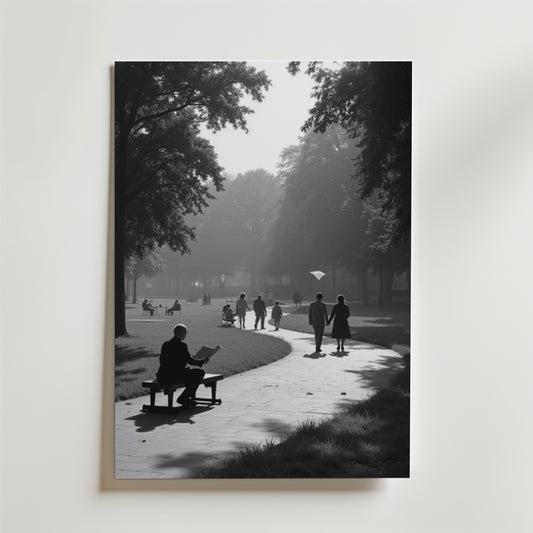Morning Stroll Poster