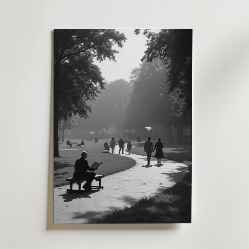 Morning Stroll Poster