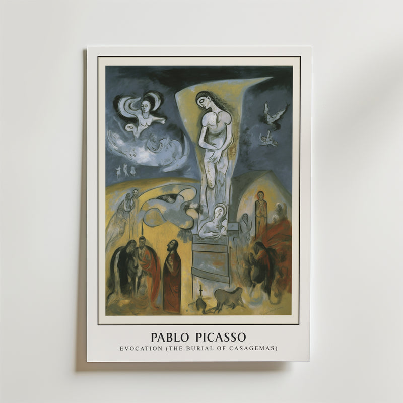Picasso Casagemas Tribute Poster