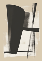 Bold Abstract Shapes – affisch med snyggt motiv, köp enkelt hos Bozetto i flera storlekar