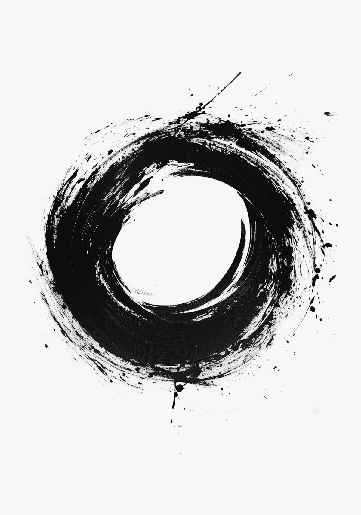 Zen Circle – affisch med snyggt motiv, köp enkelt hos Bozetto i flera storlekar i hög tryckkvalitet