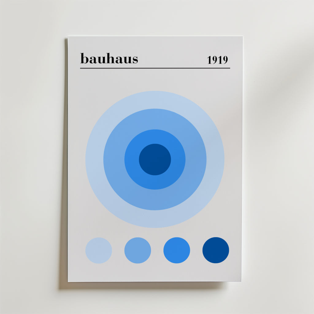Bundle 3-pack Bauhaus Geometric Harmony – kuraterad postercollection som lyfter hemmet hos Bozetto