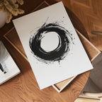 Zen Circle poster visad rakt fram – Bozetto affisch i hög tryckkvalitet i hög tryckkvalitet