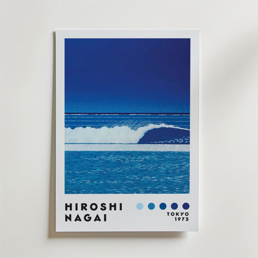 Hiroshi Nagai Ocean Horizon Poster