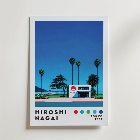 Hiroshi Nagai Beams Store Poster