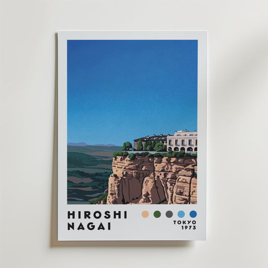 Hiroshi Nagai Mountain Estate Poster
