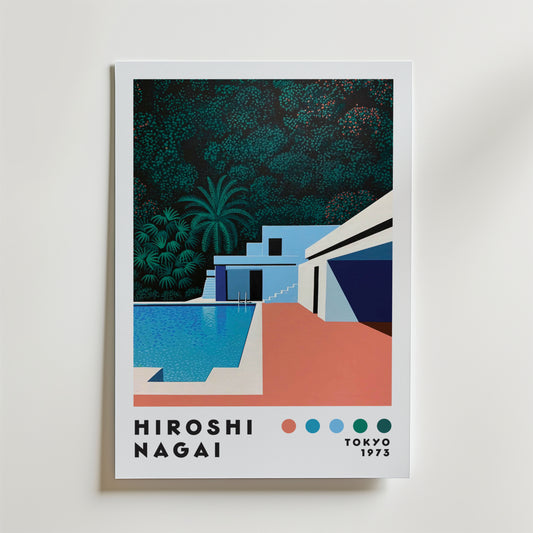 Hiroshi Nagai Jungle Retreat Poster