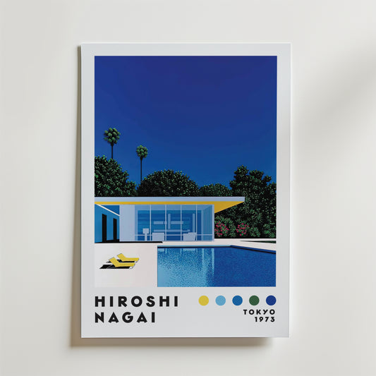 Hiroshi Nagai Poolside Harmony Poster