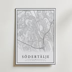 Storleksguide för Södertälje Karta – välj din favoritstorlek och beställ hos Bozetto
