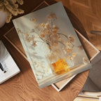 Glass Vase with Amber Liquid poster visad rakt fram – Bozetto affisch i hög tryckkvalitet