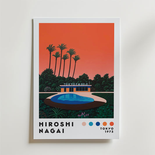 Hiroshi Nagai Tokyo FM Sunset Poster