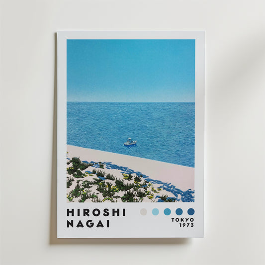 Hiroshi Nagai Solitude by the Sea Poster