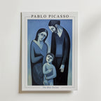 Picasso A Family in Silence – stilfullt konsttryck från Bozetto, tryckt på matt finpapper