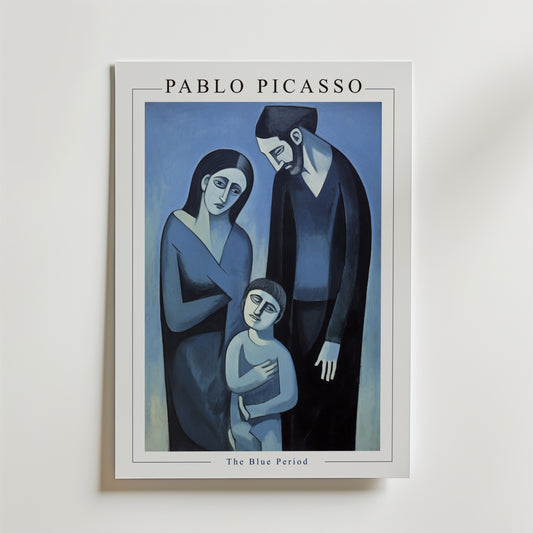 Picasso A Family in Silence Poster