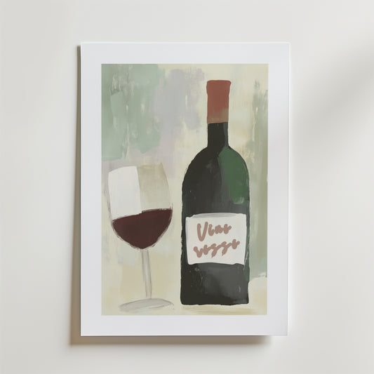 Vino Rosso Poster