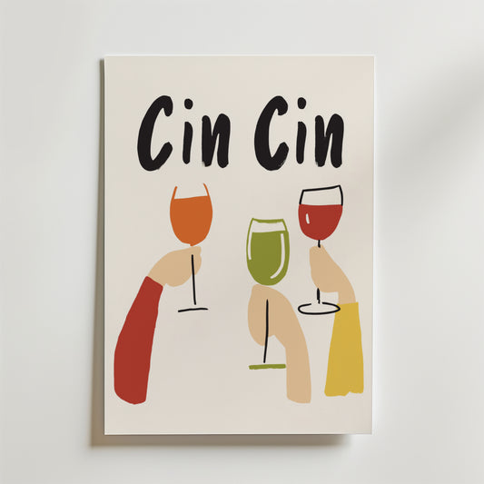 Cin Cin Cheers Poster