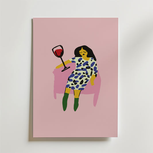 Wine Down Poster