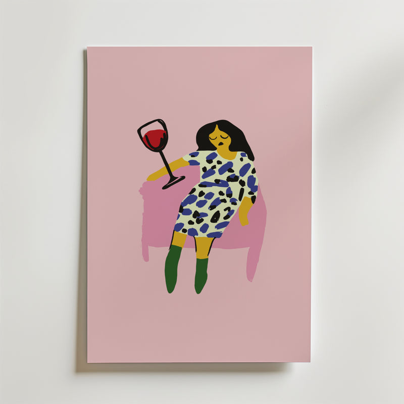 Wine Down Poster