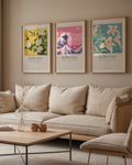 Bundle 3-pack Hokusai Eternal Waves – kuraterad postercollection som lyfter hemmet hos Bozetto