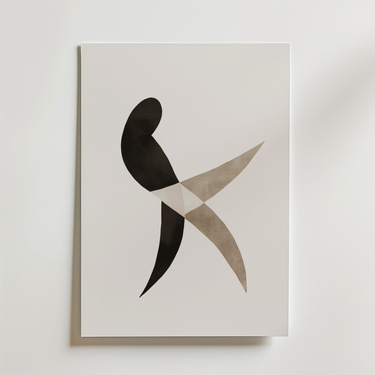 Abstract Motion – stilfullt konsttryck från Bozetto, tryckt på matt finpapper i hög tryckkvalitet