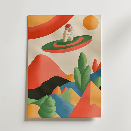 Cosmic Safari Poster