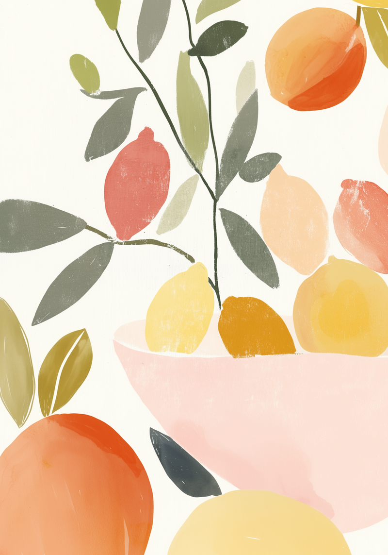 Fruity Flow Poster