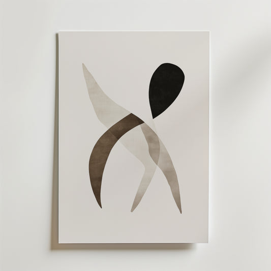 Abstract Balance Poster