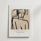 Simplicity – stilfullt konsttryck från Bozetto, tryckt på matt finpapper i hög tryckkvalitet