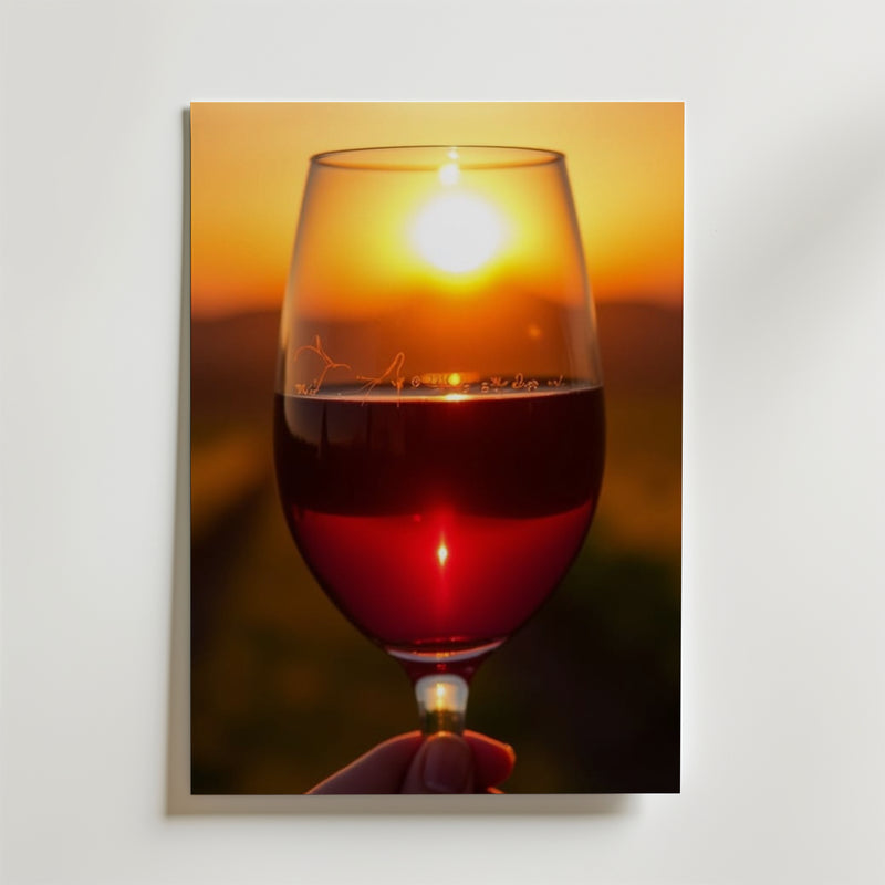 Sunset Sip Poster