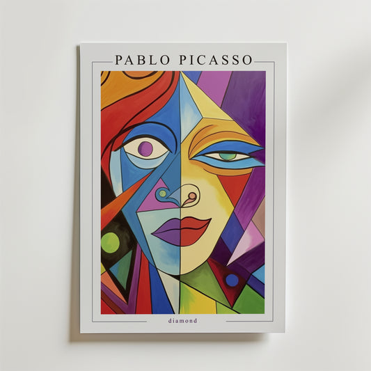Picasso Faces of Thought Poster