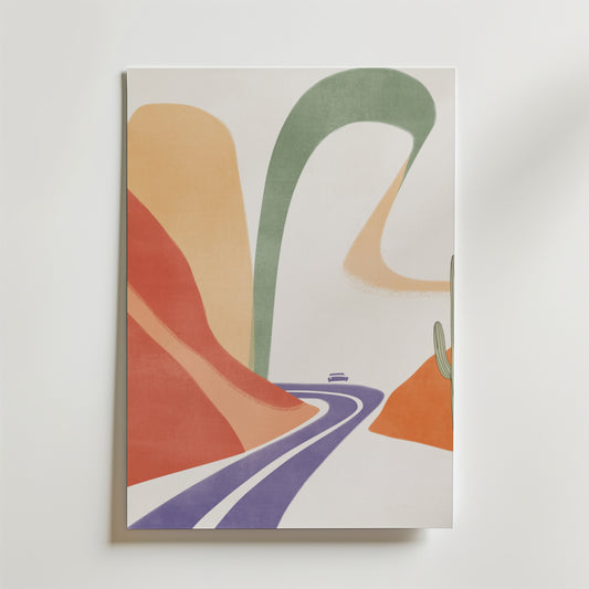 Somewhere Southwest Poster