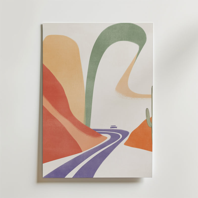 Somewhere Southwest Poster