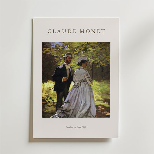 Claude Monet Lunch On The Grass Poster