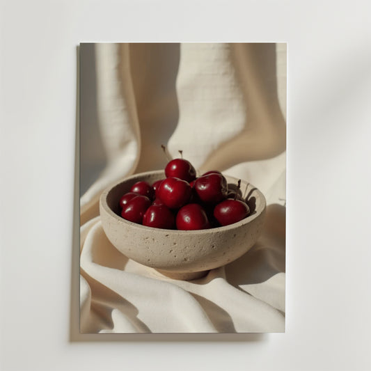 Ceramic Cherry Poster