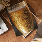 Golden Bubbles Champagne – affisch med stilfullt motiv från Bozetto i hög kvalitet